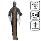 Fantôme Zombie Suspendu Illuminé - Décoration Halloween Animée