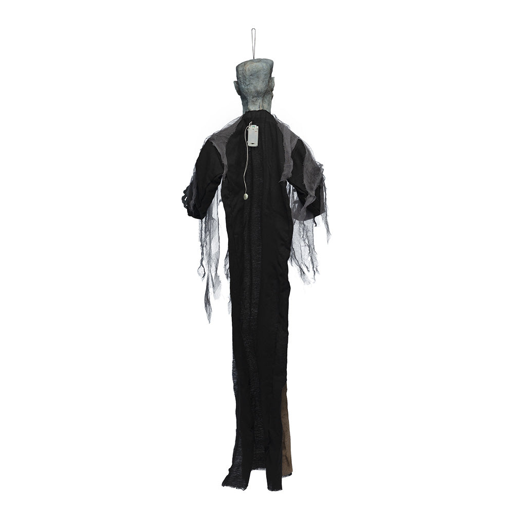Fantôme Zombie Suspendu Illuminé - Décoration Halloween Animée