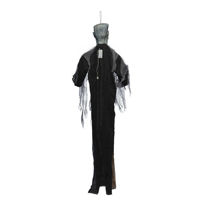 Fantôme Zombie Suspendu Illuminé - Décoration Halloween Animée