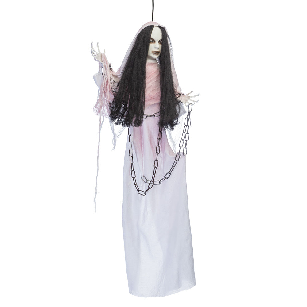 Fantôme Chaînes Lumière et Son - Décoration Halloween Suspendue