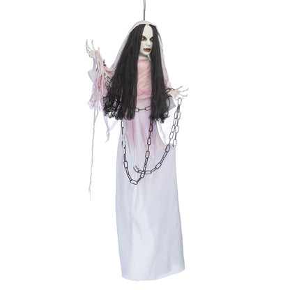 Fantôme Chaînes Lumière et Son - Décoration Halloween Suspendue