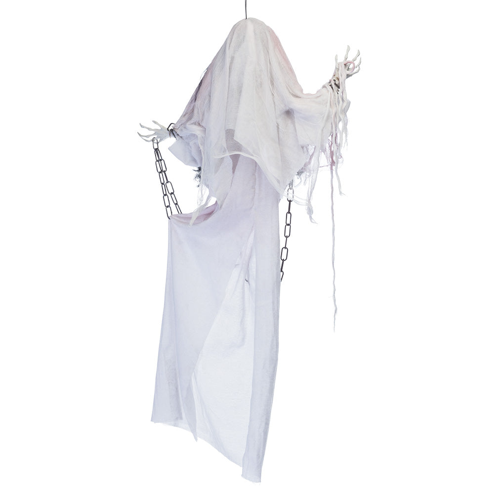 Fantôme Chaînes Lumière et Son - Décoration Halloween Suspendue