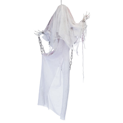 Fantôme Chaînes Lumière et Son - Décoration Halloween Suspendue
