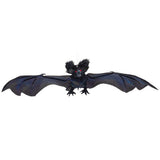 Chauve-souris noire volante Halloween - Décoration suspendue