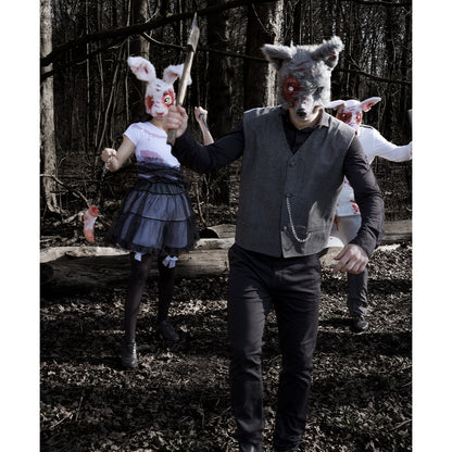Main Zombie Sanglante sur Chaîne - Décoration Halloween Effrayante