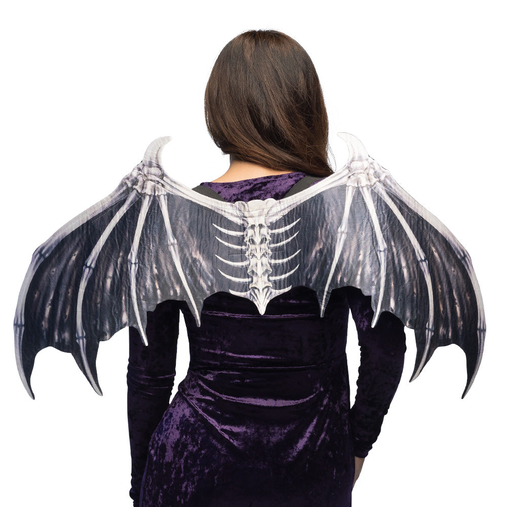 Ailes de Démon Squelette - Accessoire Halloween Gothique Spectaculaire