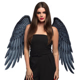 Ailes Noires Demon - Accessoire Déguisement Ange Réaliste