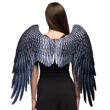 Ailes Noires Demon - Accessoire Déguisement Ange Réaliste