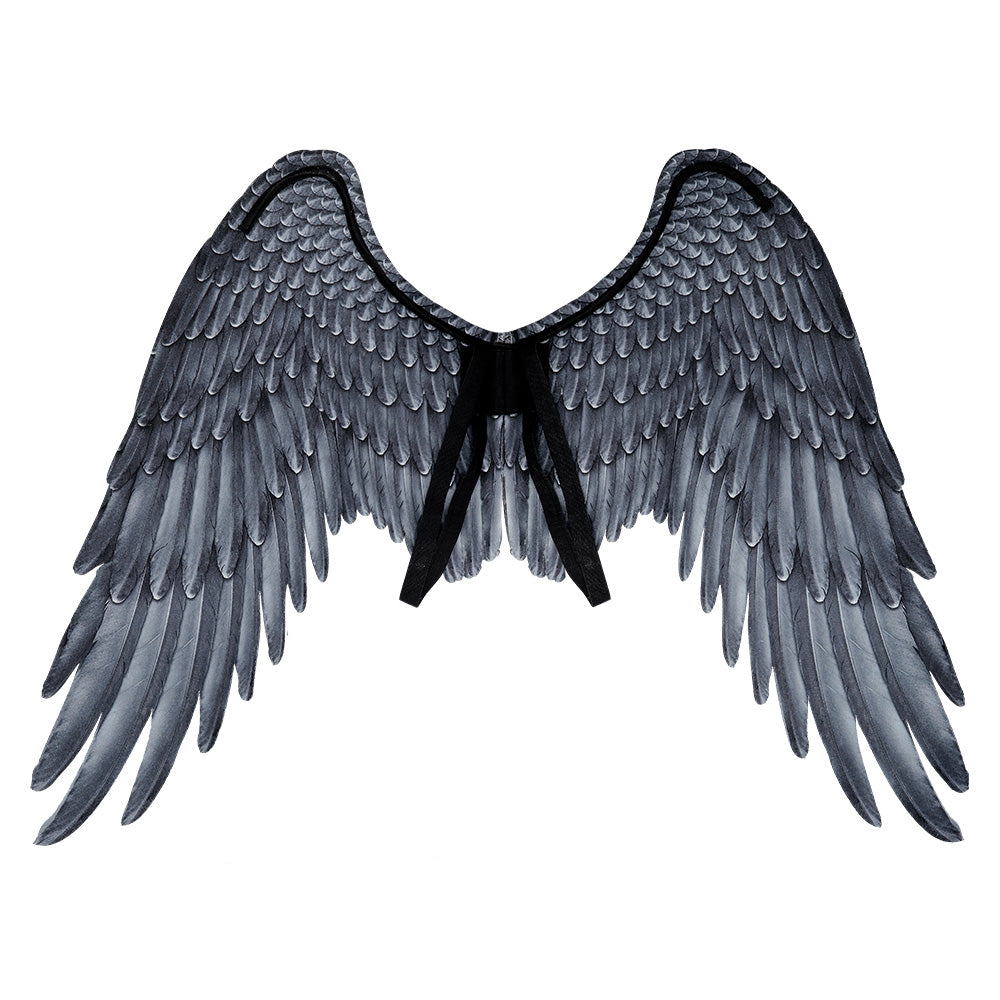Ailes Noires Demon - Accessoire Déguisement Ange Réaliste