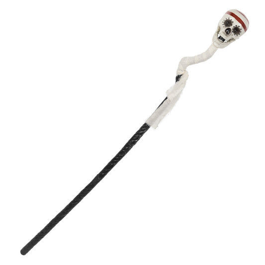 Bâton de Vaudou avec Crâne - Accessoire Halloween Zombie