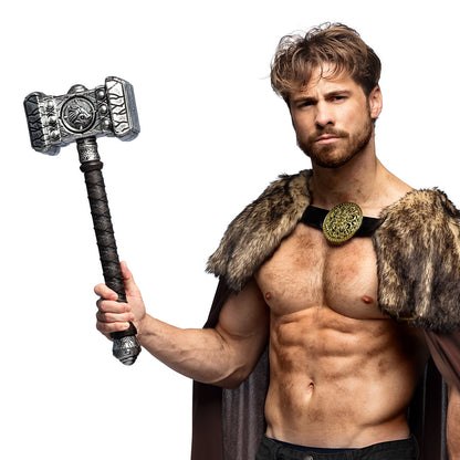 Marteau de Thor Guerrier Viking - Accessoire Déguisement Médiéval
