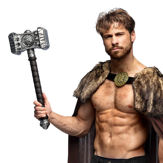 Marteau de Thor Guerrier Viking - Accessoire Déguisement Médiéval