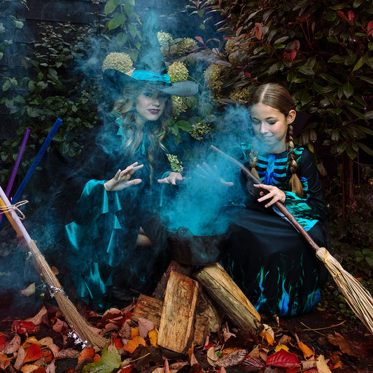 Chaudron Sorcière Noir avec Anse - Décoration Halloween