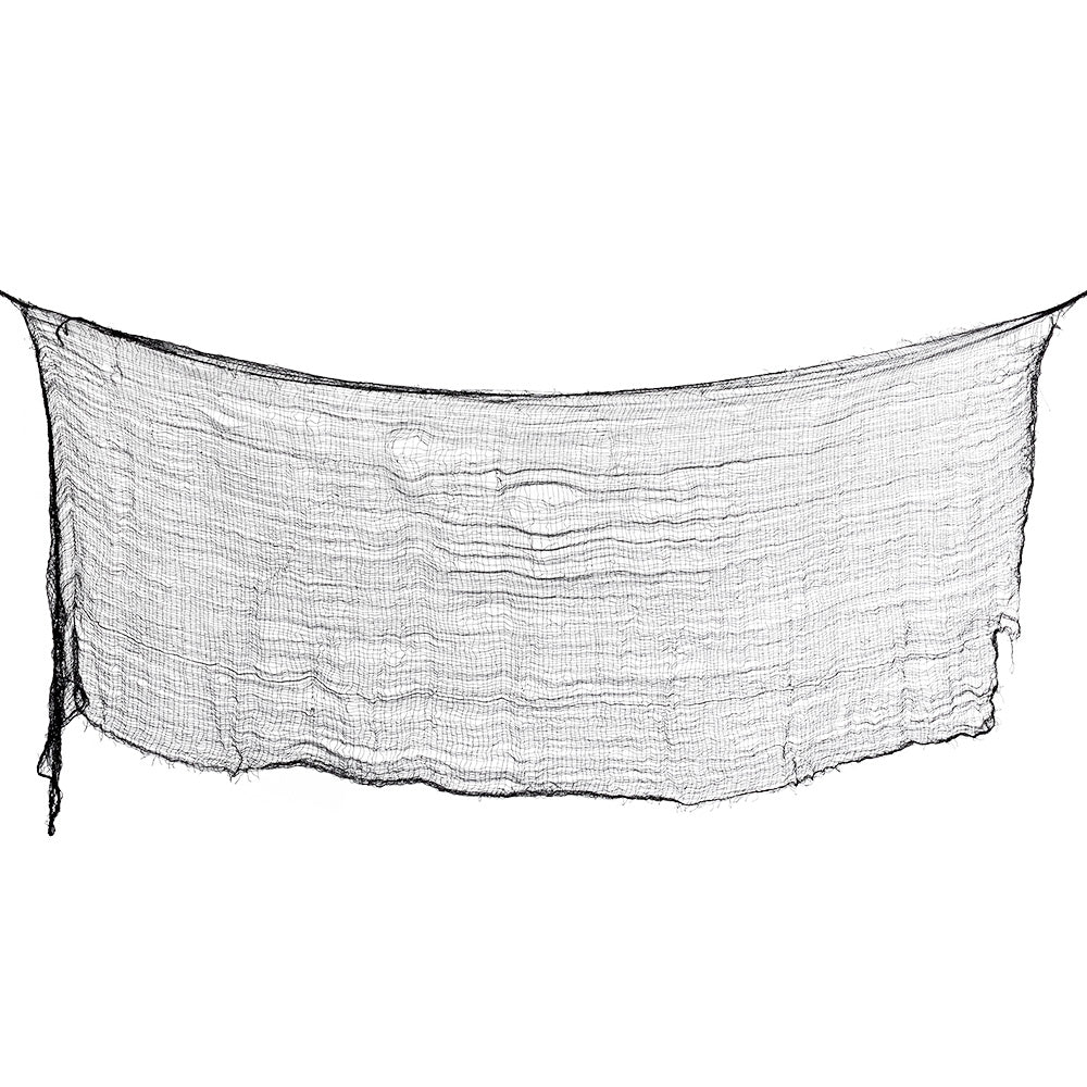 Filet de Pêche Noir Décoration 1,8 x 0,75 m - Ambiance Pirate
