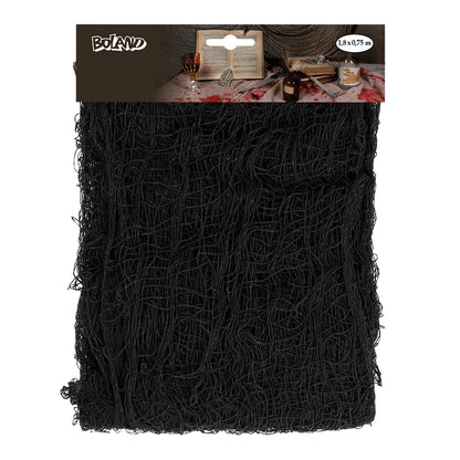 Filet de Pêche Noir Décoration 1,8 x 0,75 m - Ambiance Pirate