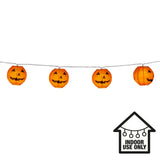Guirlande Lanternes Citrouilles LED Halloween Intérieur
