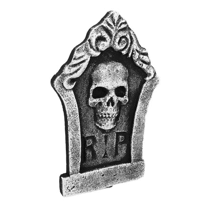 Déco Halloween Cimetière Complet - 3 Tombes + Accessoires