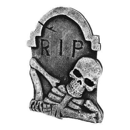 Déco Halloween Cimetière Complet - 3 Tombes + Accessoires