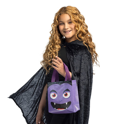 Lot 4 Sacs Bonbons Halloween - Visages Effrayants Réutilisables