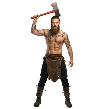 Hache Viking 78 cm - Accessoire Déguisement Guerrier
