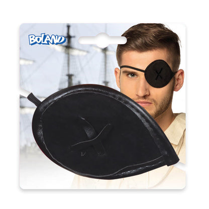 Loup Pirate Noir avec Bandeau - Accessoire Déguisement Adulte