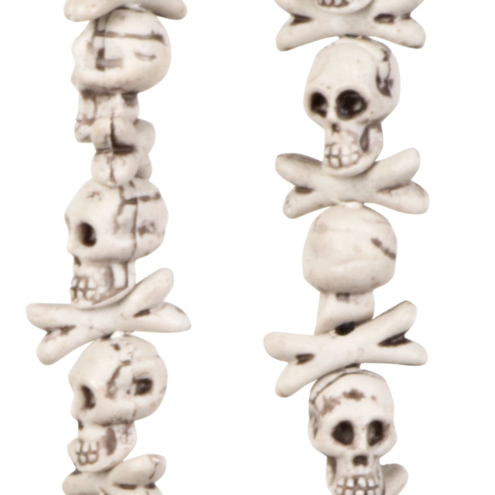 Collier Crânes et Crossbones - Accessoire Halloween Pirate