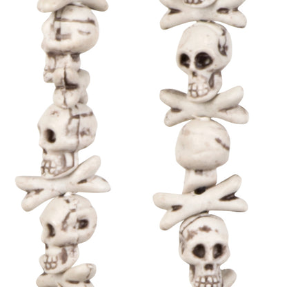 Collier Crânes et Crossbones - Accessoire Halloween Pirate