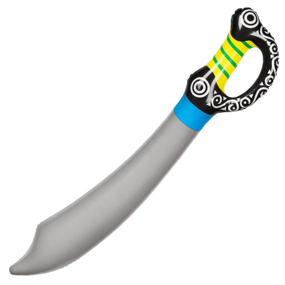 Épée de Guerrier Bleu et Jaune - Accessoire Déguisement
