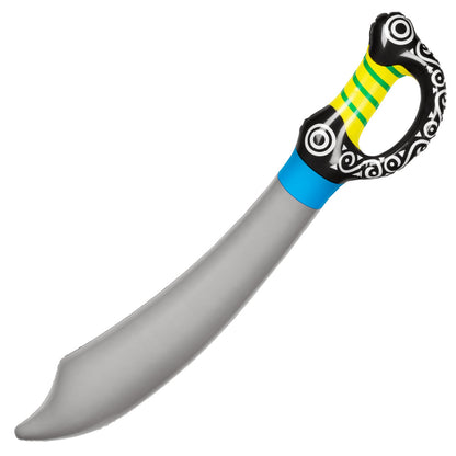Épée de Guerrier Bleu et Jaune - Accessoire Déguisement