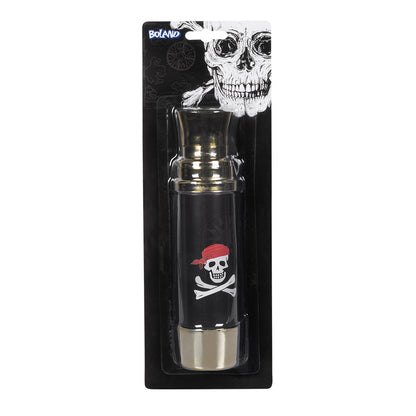 Télescope Pirate Noir et Or - Accessoire Déguisement Pirate