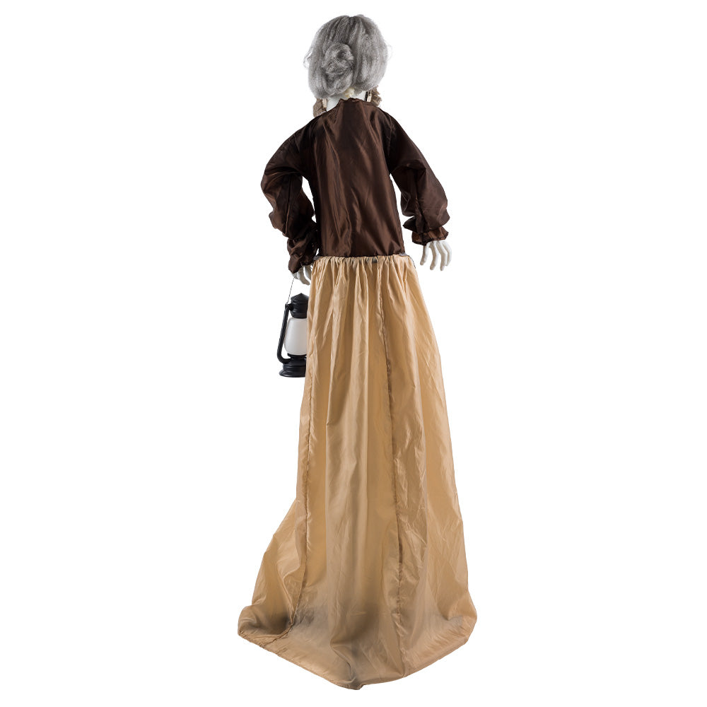 Sorcière Fantôme Lumineuse 165cm - Décoration Halloween Animée