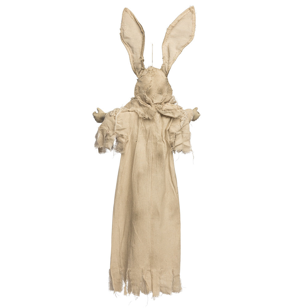 Lapin Fantôme Lumineux 110cm - Décoration Halloween Terrifiante