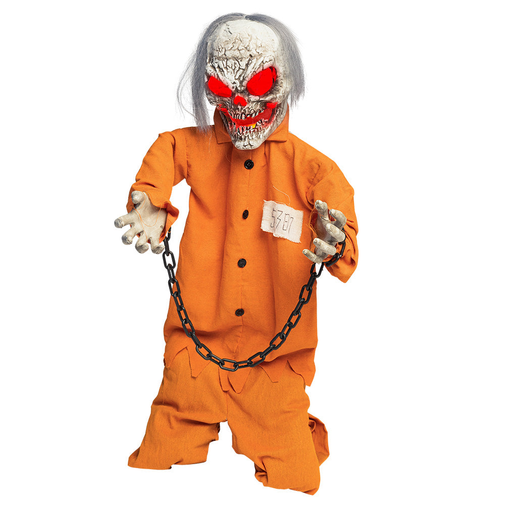 Prisonnier Zombie Lumineux 100 cm - Détection Son & Mouvement