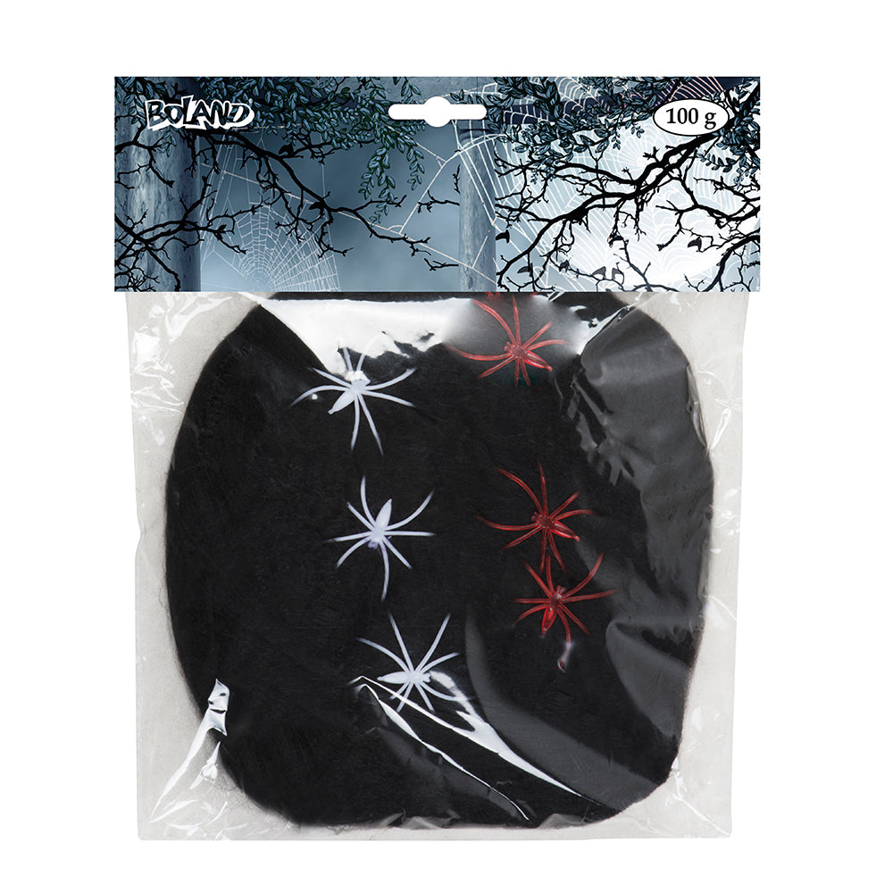 Araignées Décoratives Noires - Décor Halloween 100g