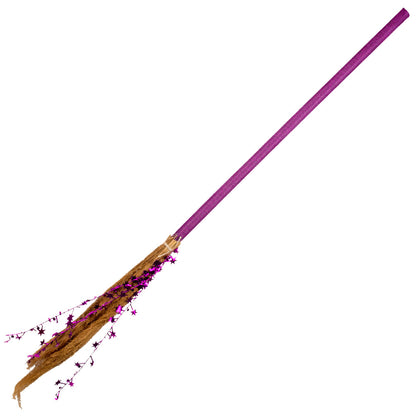 Baguettes Magiques Sorcière Étoiles Paillettes 4 Couleurs