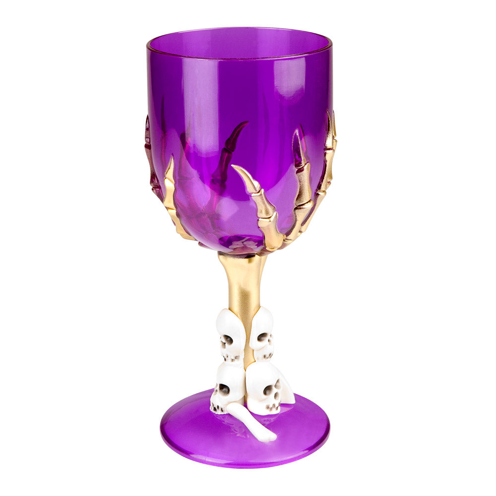 Verre Vampire Calice Gothique - Set 3 Verres Décor Crânes