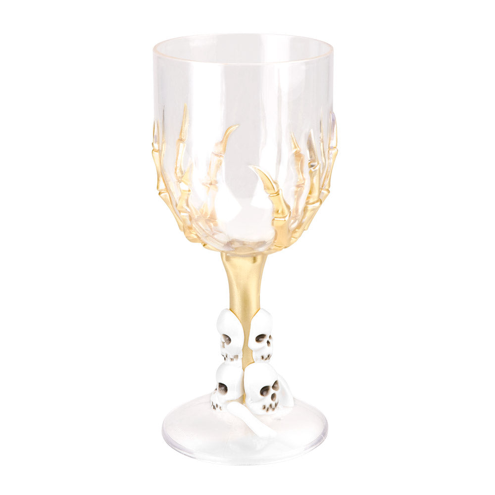 Verre Vampire Calice Gothique - Set 3 Verres Décor Crânes