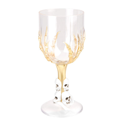 Verre Vampire Calice Gothique - Set 3 Verres Décor Crânes