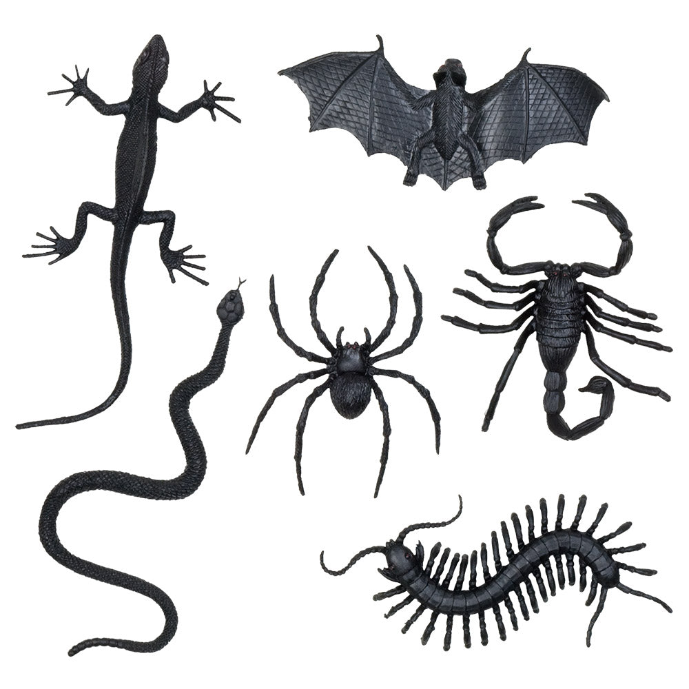 Set 6 Créatures Fantastiques Réalistes - Figurines Monstres Halloween