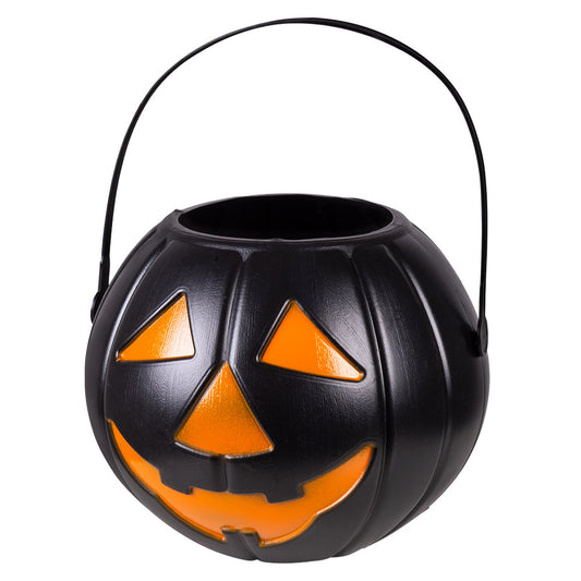 Citrouille Halloween Lumineuse - Panier Bonbons 4 Couleurs