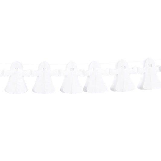 Lot de 10 Fantômes Blancs Décoration Halloween - Très Réalistes
