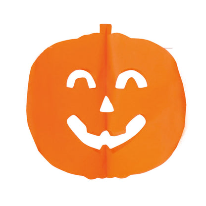 Guirlande Citrouilles Halloween - 8 Têtes Souriantes Décoratives