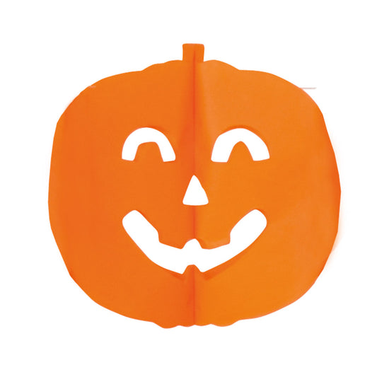 Guirlande Citrouilles Halloween - 8 Têtes Souriantes Décoratives