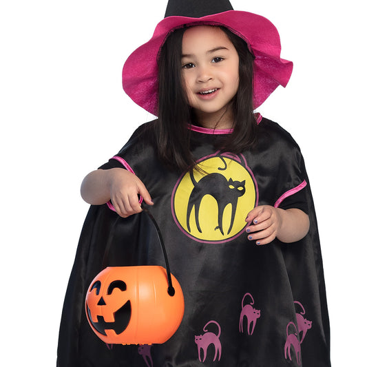 Citrouille Halloween avec Lumière et Son - Seau de Récolte