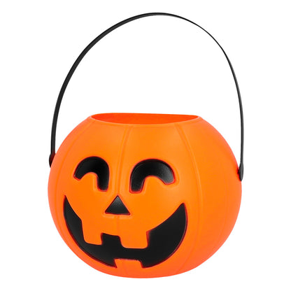 Citrouille Halloween avec Lumière et Son - Seau de Récolte