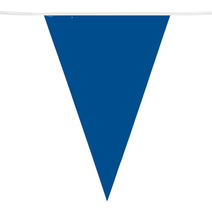 Bannière Triangulaire Bleu Marine 20x30 cm - Décoration Fête