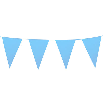 Guirlande Fanions Bleu 20x30cm - Décoration Fête