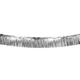 Frange Pailletée Argent - Décoration de Fête Scintillante
