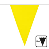 Guirlande Fanions Jaune 6m - Décoration Fête & Anniversaire