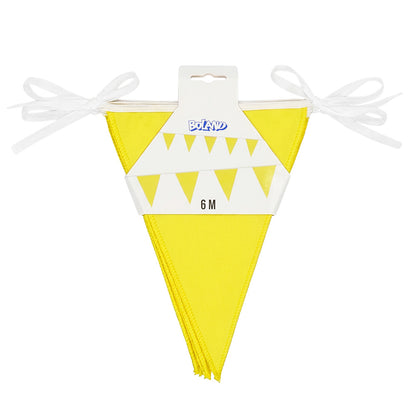 Guirlande Fanions Jaune 6m - Décoration Fête & Anniversaire